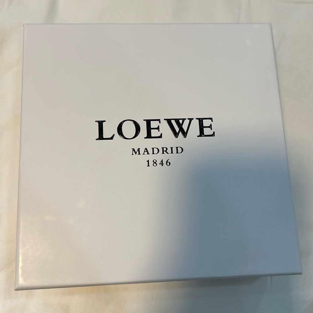 Loewe Graphic belt in Black and Gold